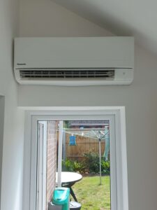 Domestic Panasonic AC install