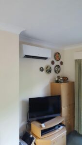 Home AC installation