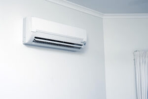 Air conditioner mounting on the wall